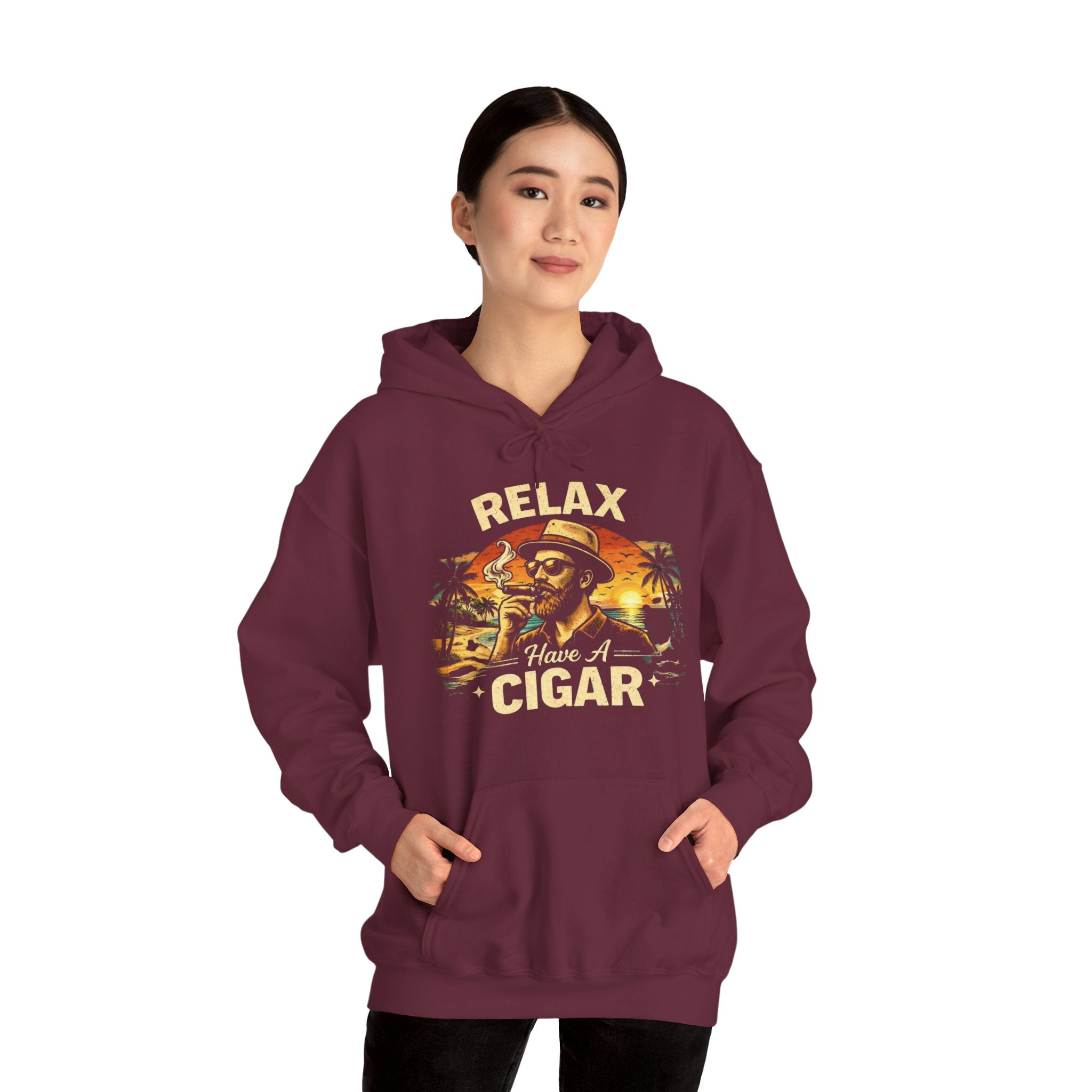 “Relax Have a Cigar” — Hoodie