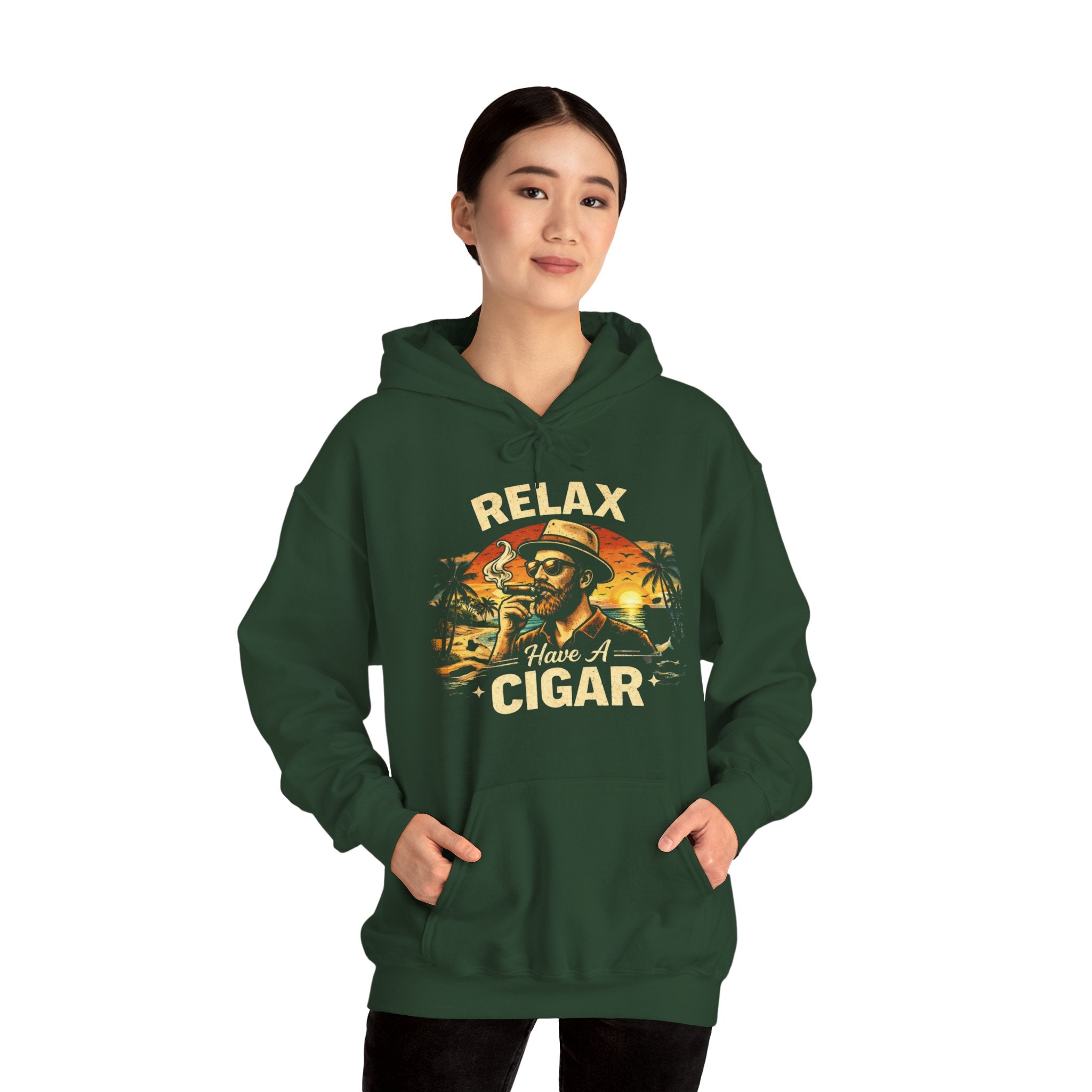 “Relax Have a Cigar” — Hoodie