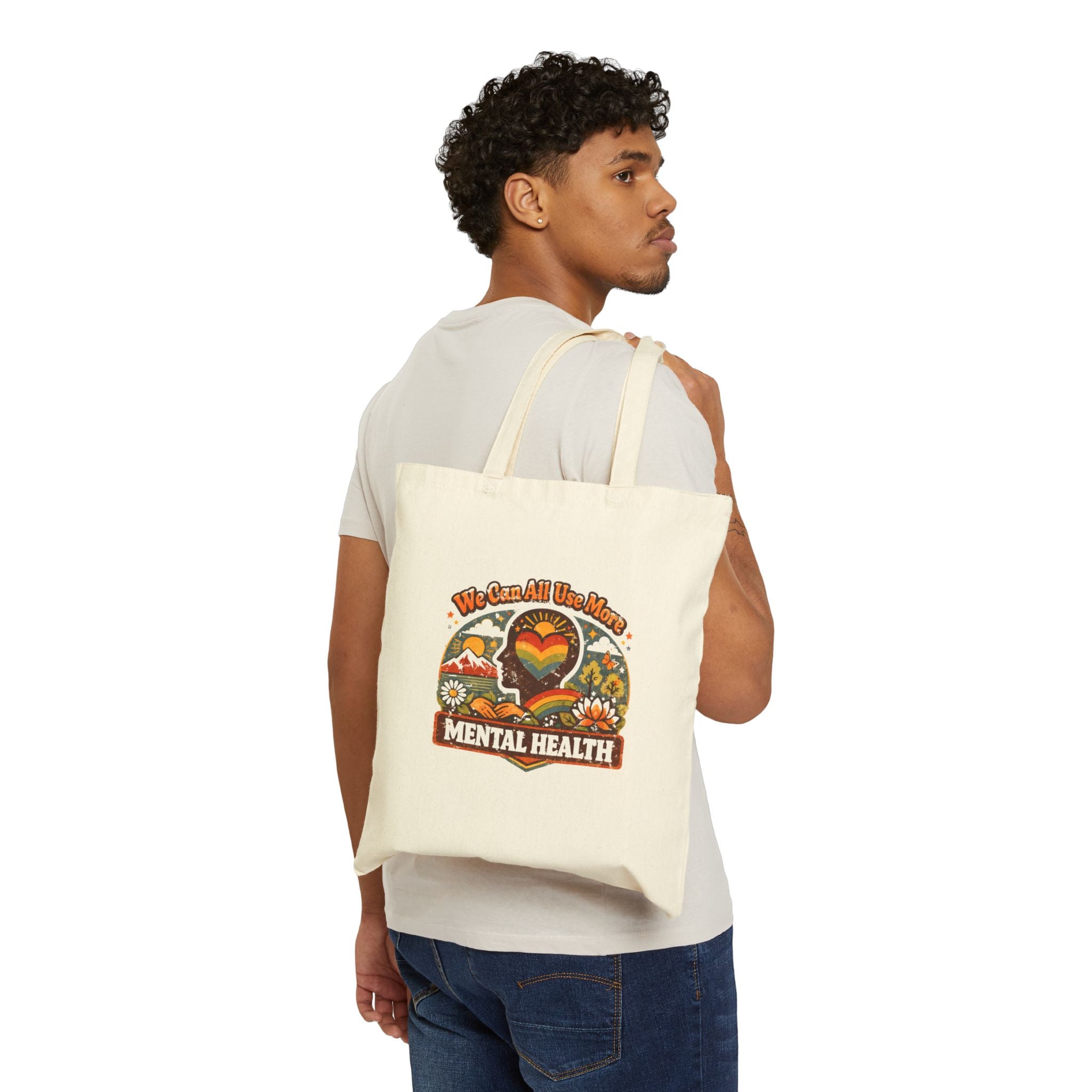 "We Can All Use More Mental Health" — Tote Bag