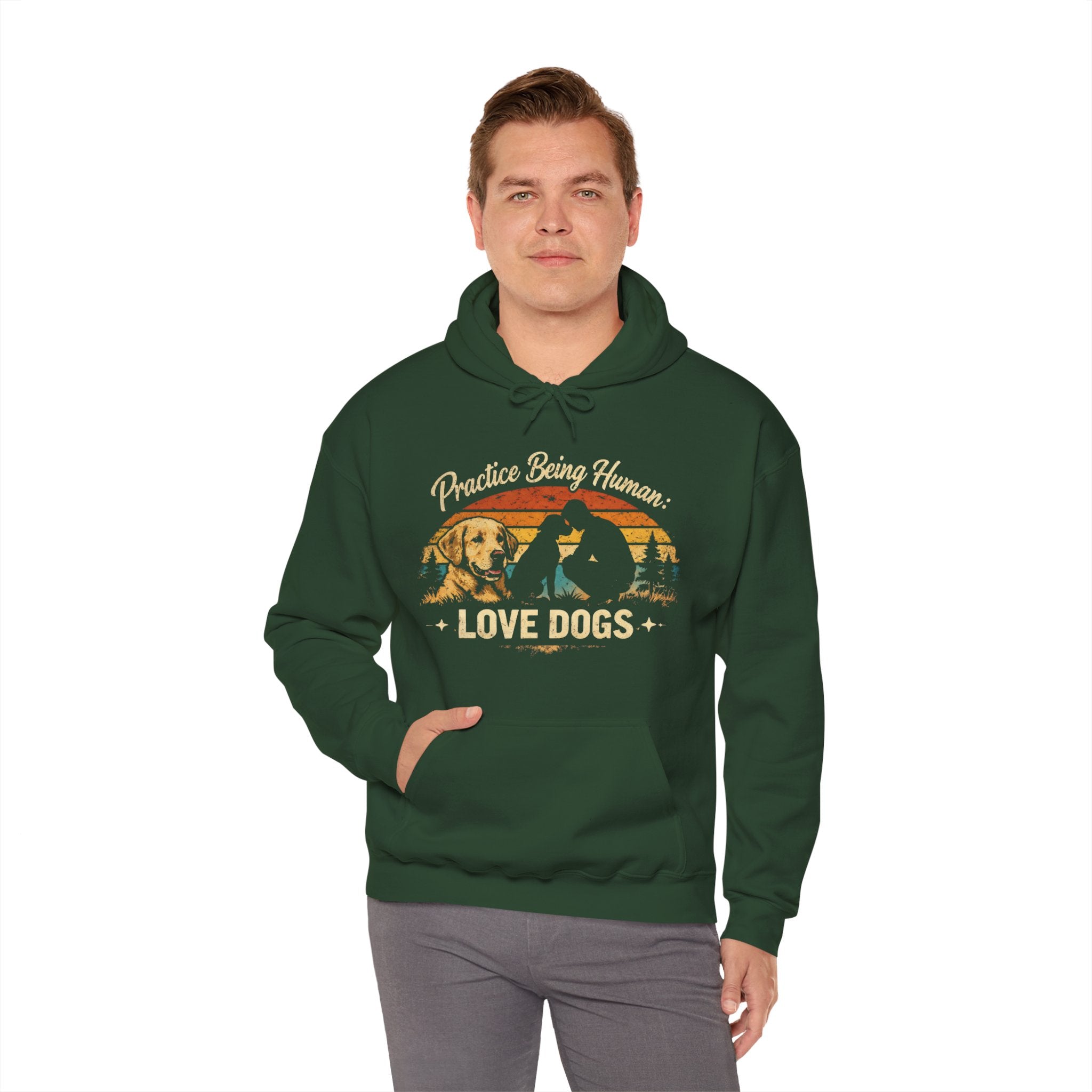 "Practice Being Human" — Hoodie