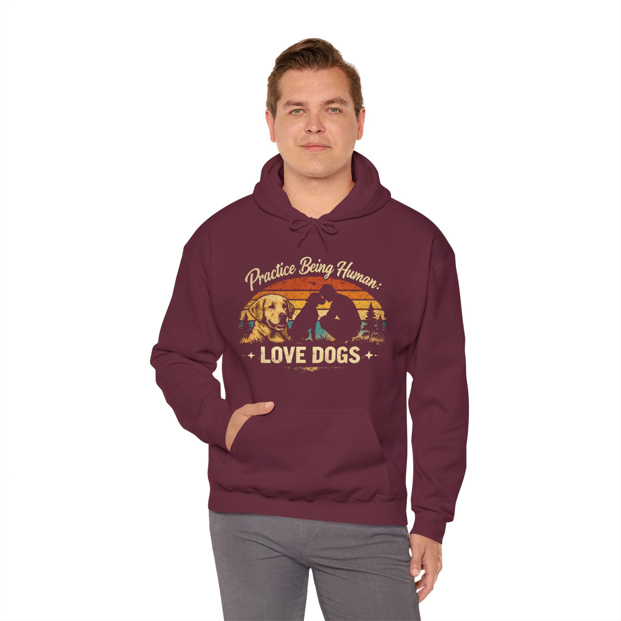 "Practice Being Human" — Hoodie