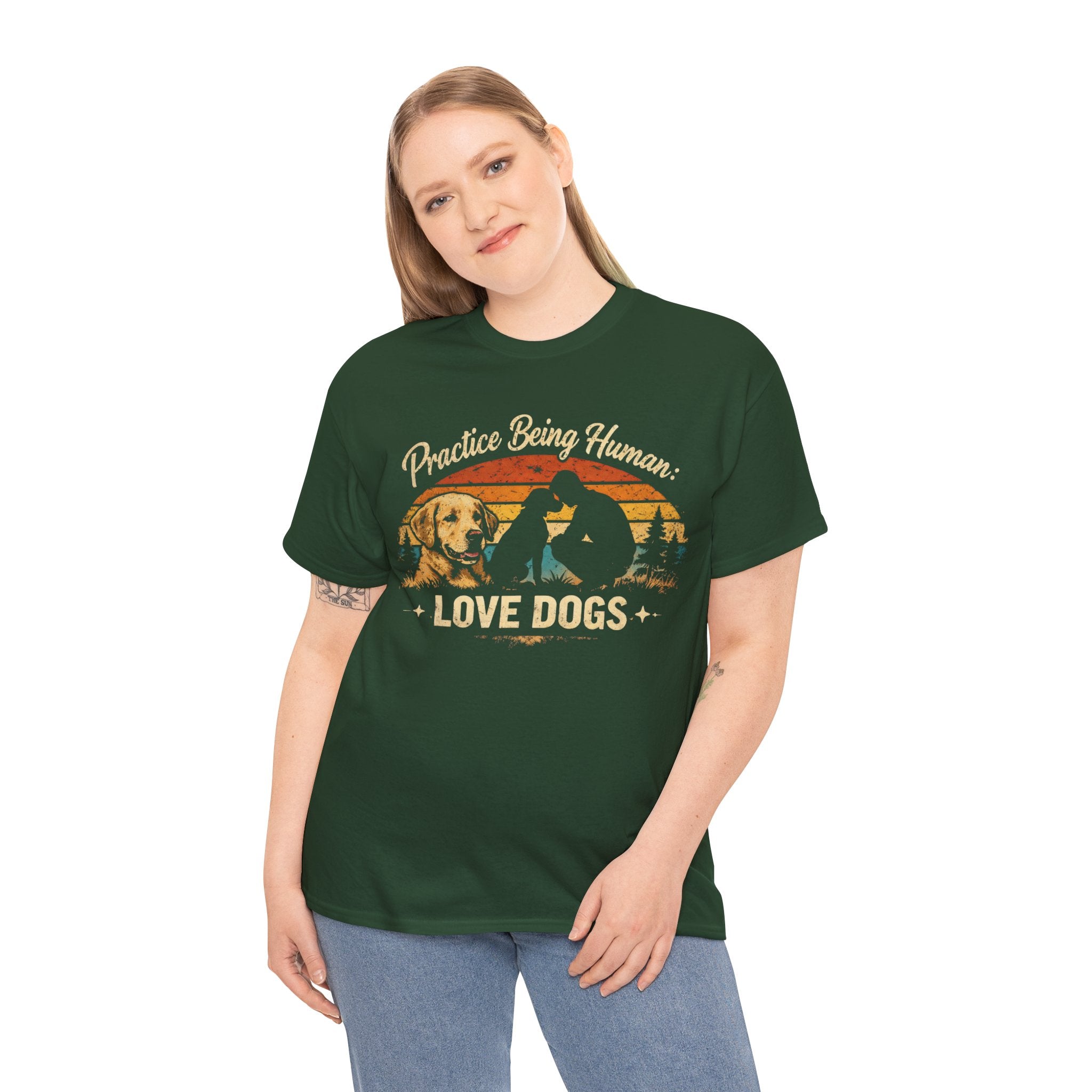 "Practice Being Human" — T-Shirt